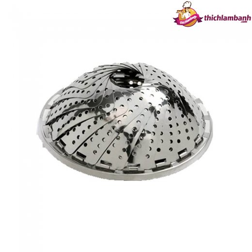 Xửng Hấp (Vỉ Hấp) xòe Inox Gấp Gọn Thông Minh