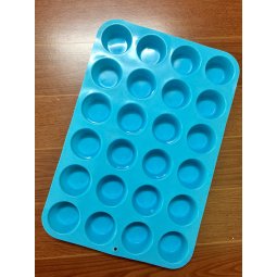Khuôn silicon 24 lỗ tròn đáy 3.5cm